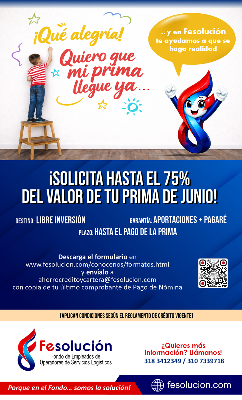 Anticipo Prima Junio